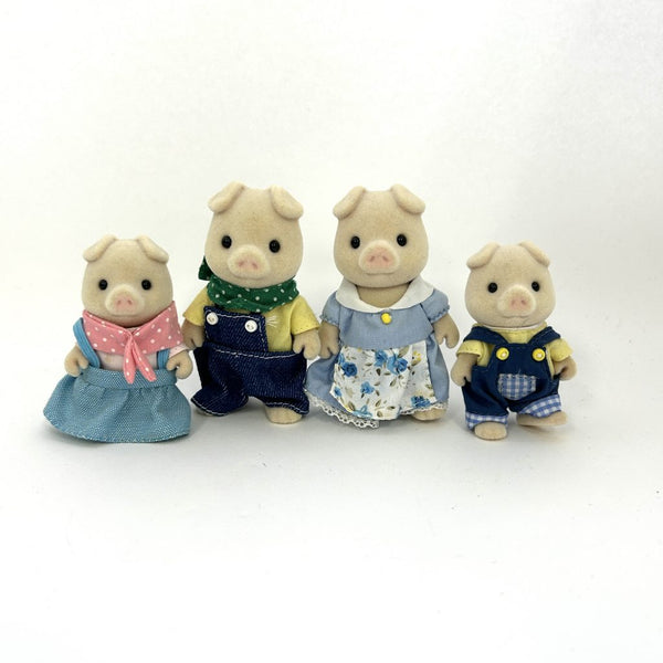 [Used] PIG FAMILY Epoch Japan Sylvanian Families