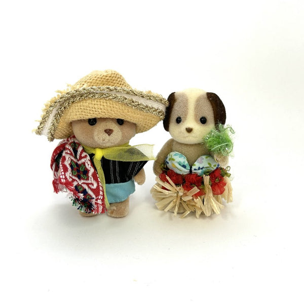 [Used] 15th Anniversary WORLD PARADE HAWAII & MEXICO Sylvanian Families