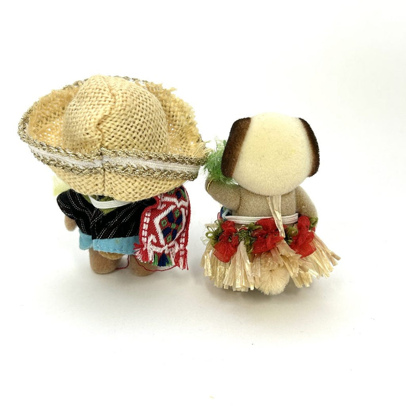 [Used] 15th Anniversary WORLD PARADE HAWAII & MEXICO Sylvanian Families