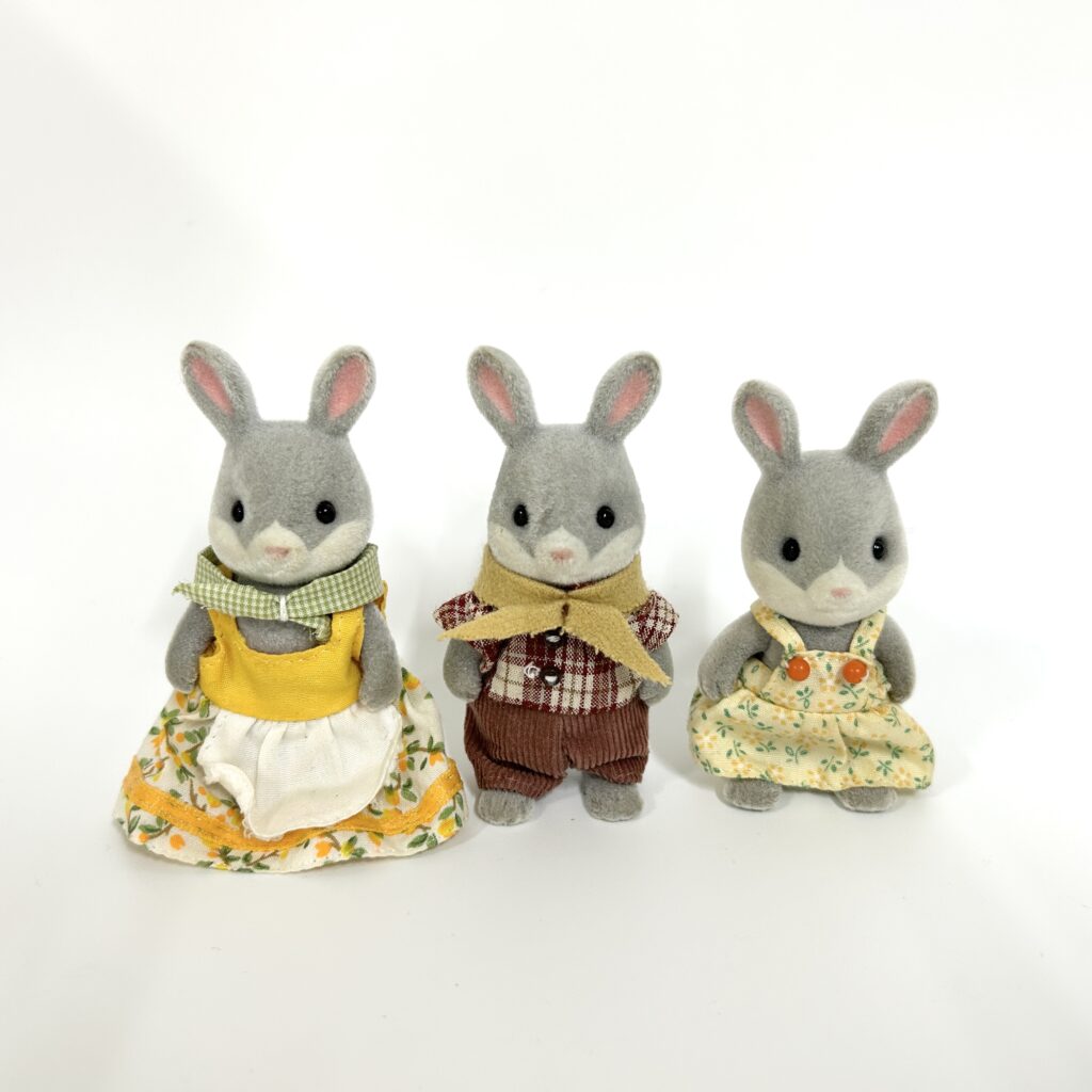[used] Cotton rabbit family Sylvanian Families Calico Critters