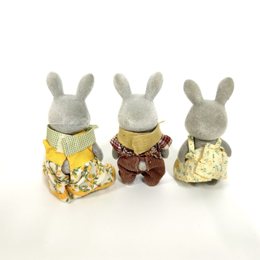 [used] Cotton rabbit family Sylvanian Families Calico Critters