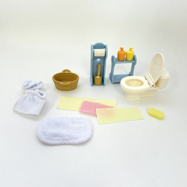 [Used] BATHROOM SET Epoch Japan Sylvanian Families