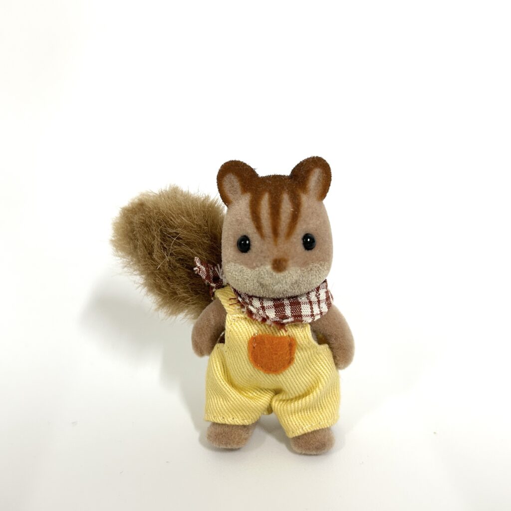 [used] Walnut Squirrel Boy Sylvanian Families Calico Critters