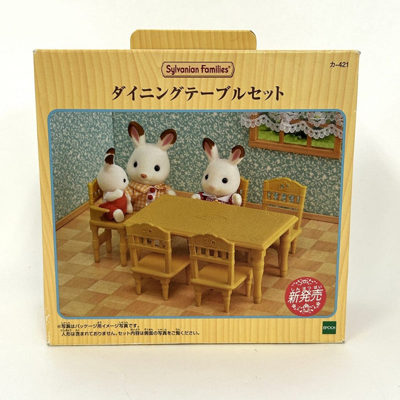 [Used] DINING TABLE SET Epoch KA-421 Sylvanian Families