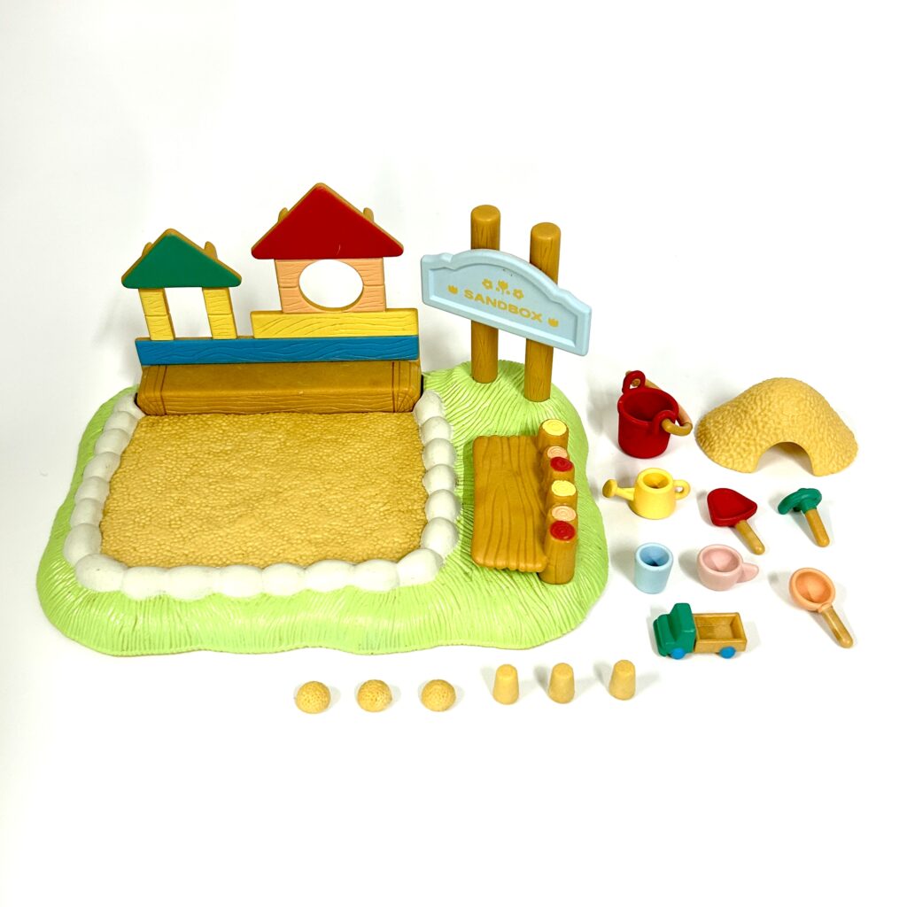 [used] Baby Toy Set KA-107 Sylvanian Families Calico Critters