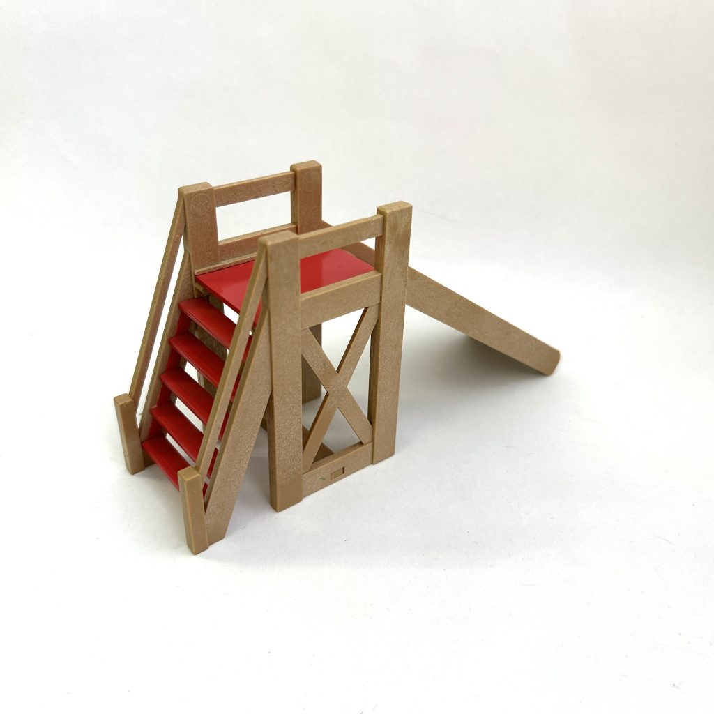 [used] Vintage Red Slide 1985 KO-03 Sylvanian Families Calico Critters