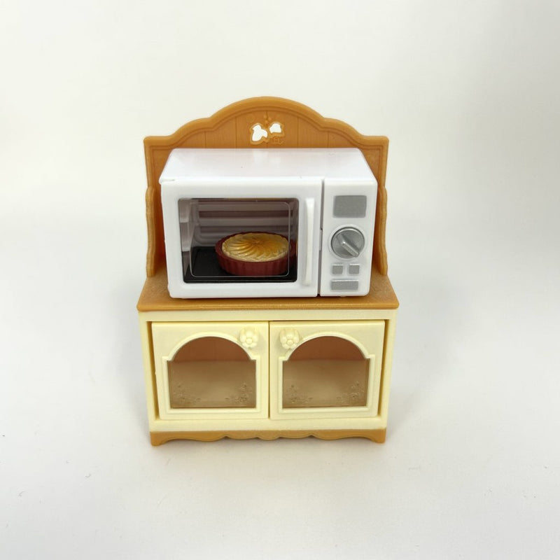 [Used] MICROWAVE OVEN & RACK KA-425 Epoch Japan Sylvanian Families