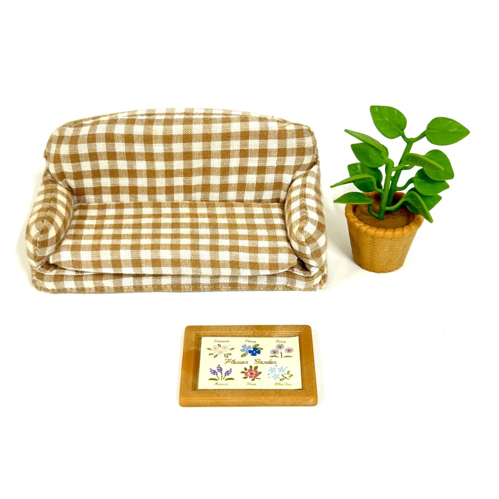 [used] Living Room Sofa KA-518 Sylvanian Families Calico Critters