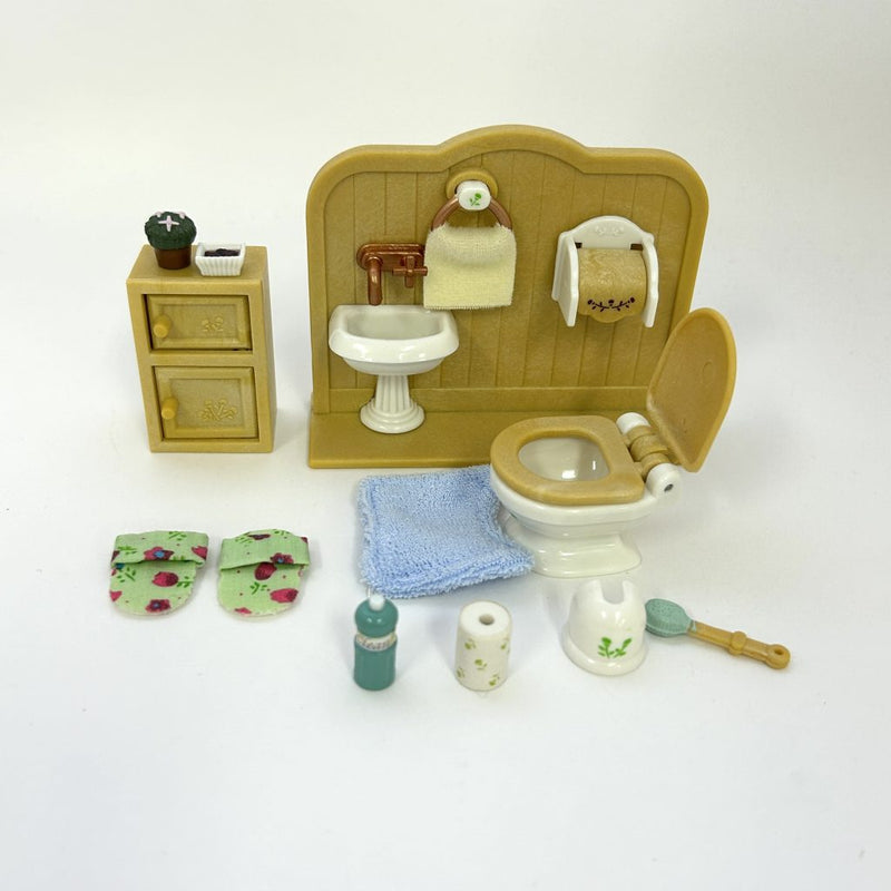 [Used] TOILET SET KA-606 Epoch Sylvanian Families