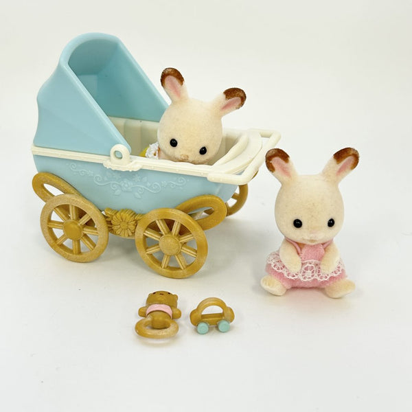 [Used] CHOCOLATE RABBIT TWIN SET DF-14 Sylvanian Families