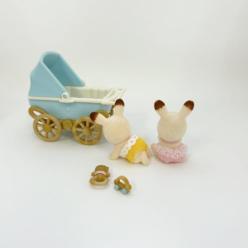 [Used] CHOCOLATE RABBIT TWIN SET DF-14 Sylvanian Families