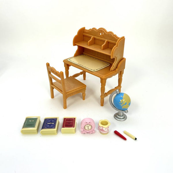 [Used] STUDY DESK SET KA-318 Epoch Sylvanian Families