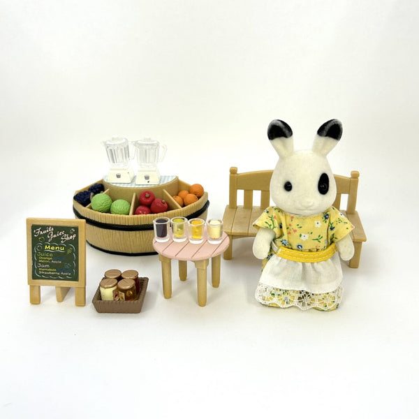 [Used] JUICE BAR & FIGURE UK 4478 Sylvanian Families