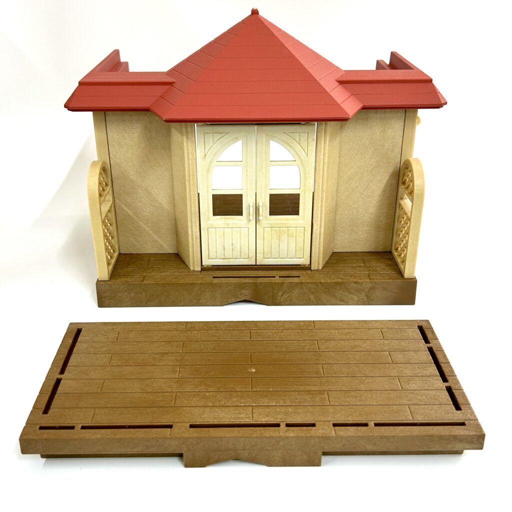 [used] House With Terrace HA-38 Sylvanian Families Calico Critters