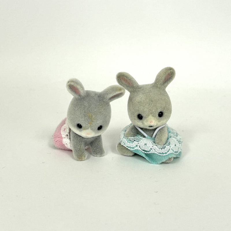 [Used] COTTONTAIL RABBIT TWINS Epoh Japan Sylvanian Families