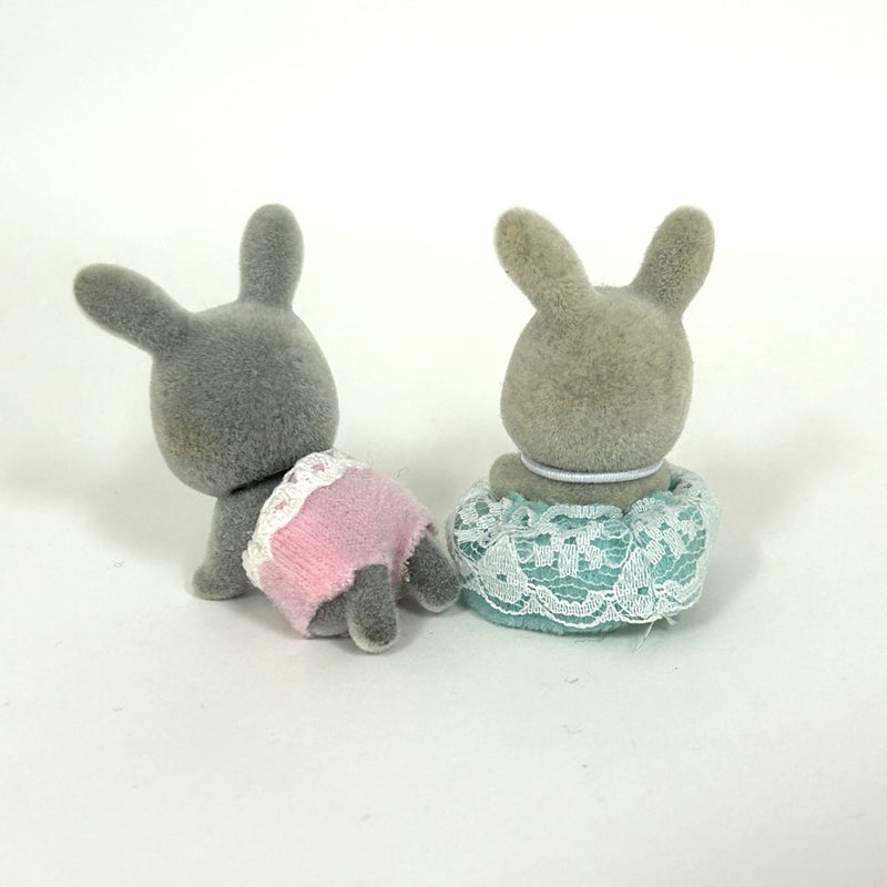 [Used] COTTONTAIL RABBIT TWINS Epoh Japan Sylvanian Families