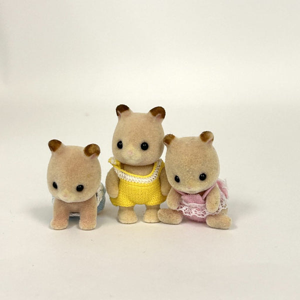 [Used] HAMSTER TRIPLETS Epoh Japan Sylvanian Families