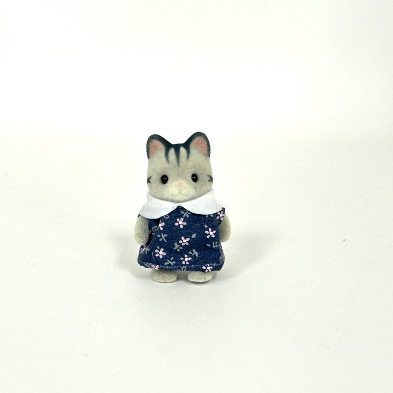 [Used] Sylvanian Park Ibaraido GRAYISH CAT Sylvanian Families