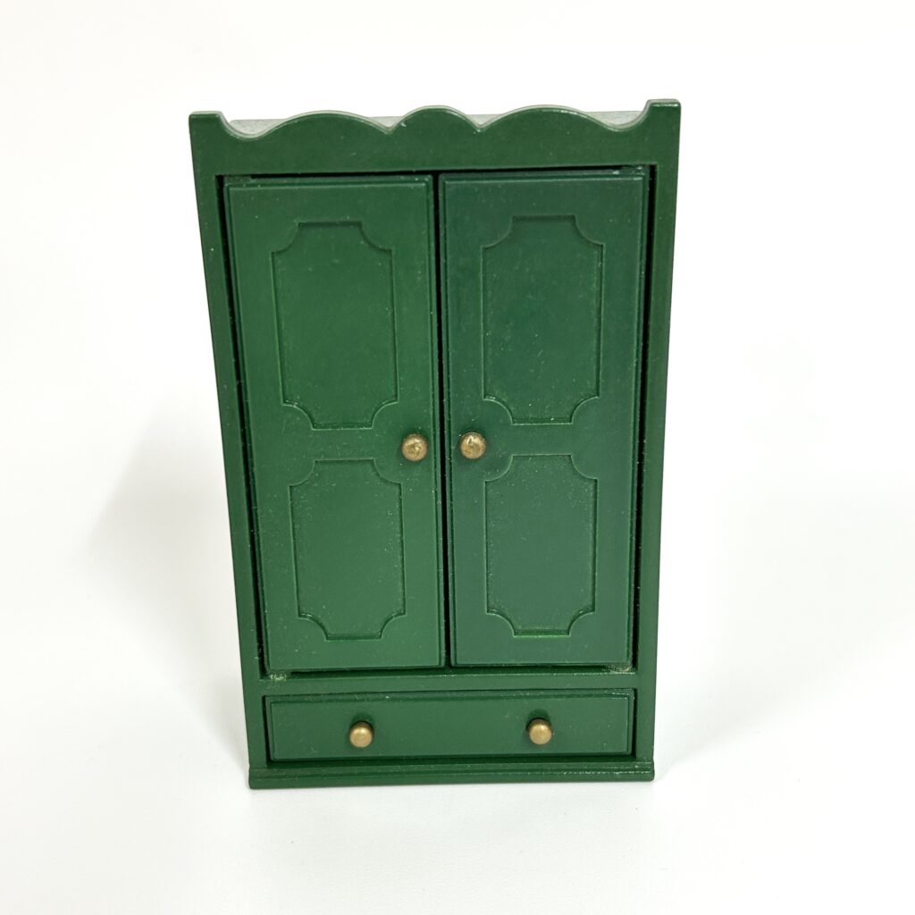 [used] Vintage Green Closet Sylvanian Families Calico Critters