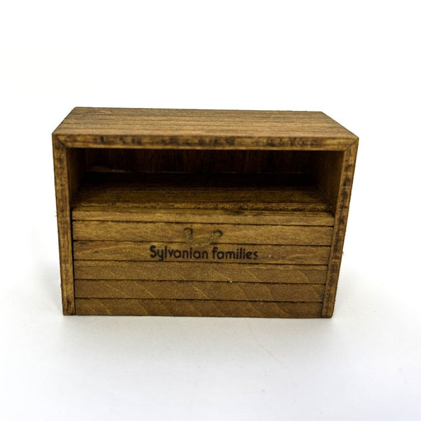 [Used] MEMORY TIME WOODEN STORAGE BOX Epoch M-08 Sylvanian Families