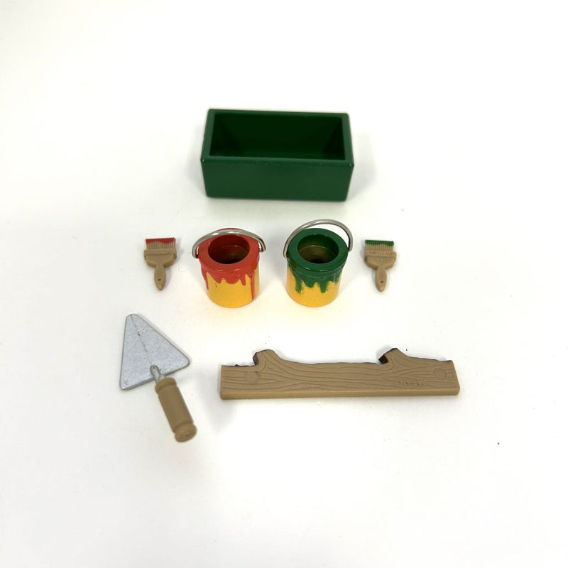 [Used] PAINTER TOOL SET SE-34 Retired Japan Sylvanian Families