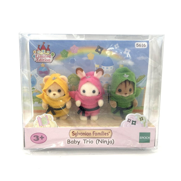 BABY TRIO NINJA 5616 Calico Clitters Epoch Sylvanian Families