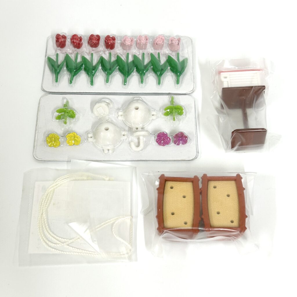 [used] Garden Chair Mail Box Set KA-102 Sylvanian Families Calico Critters
