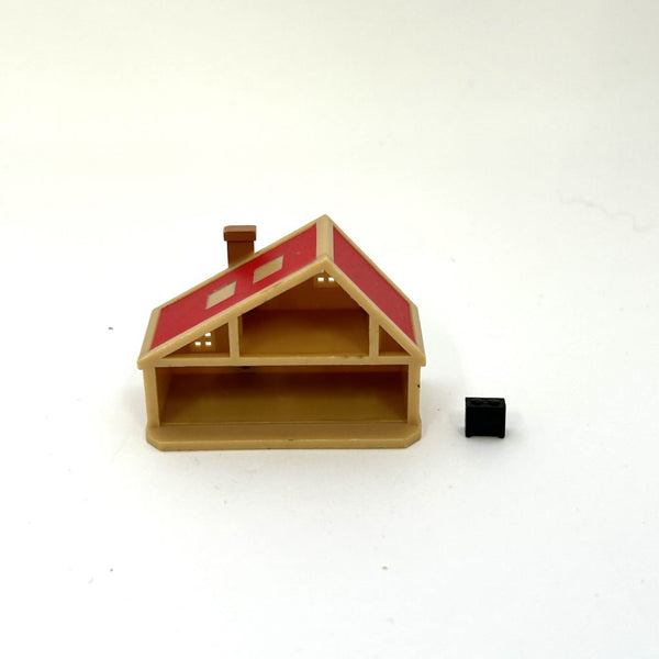 [Used] MINIATURE RED ROOF HOUSE Japan Epoch Sylvanian Families