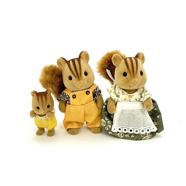 [Used] SQUIRREL FAMILY Japan Epoch Sylvanian Families