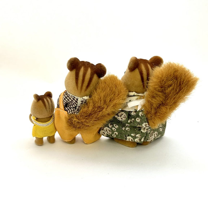 [Used] SQUIRREL FAMILY Japan Epoch Sylvanian Families