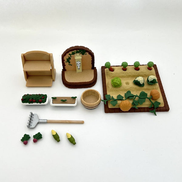 [Used] VEGETABLE GARDENING SET KA-616 Epoch Sylvanian Families