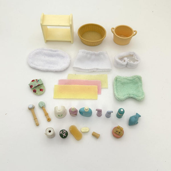 [Used] BATHROOM SET Japan Epoch Sylvanian Families