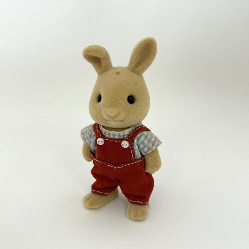 [Used] IVORY RABBIT FATHER U-21 1st Ed. Epoch Japan Sylvanian Families