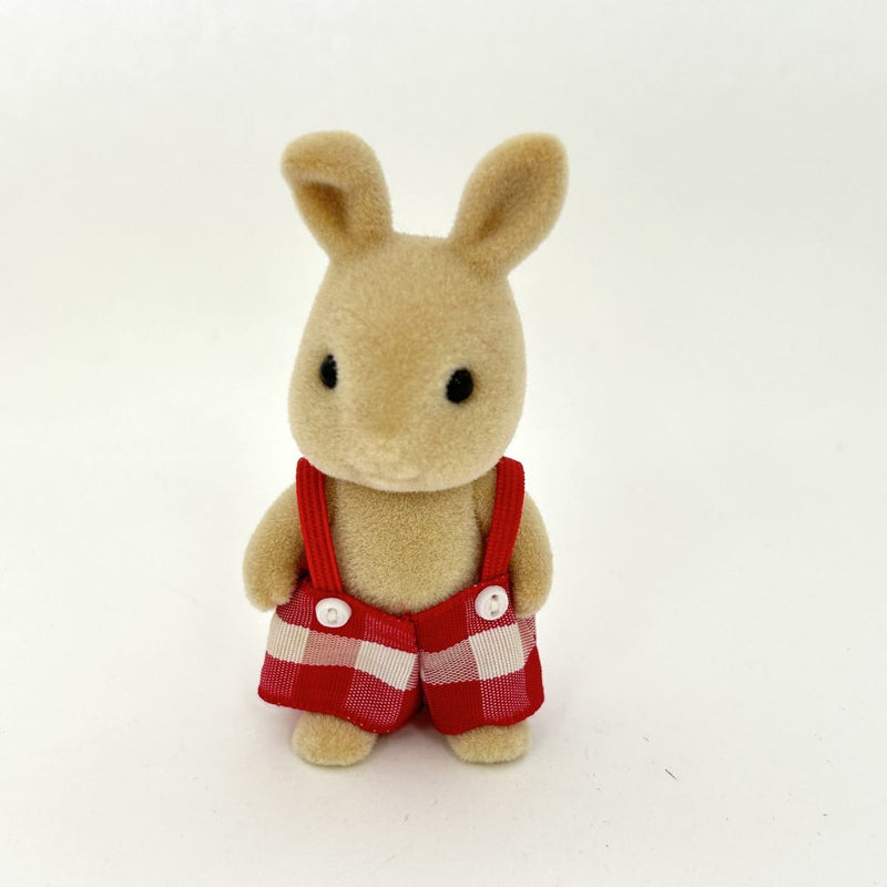 [Used] IVORY RABBIT BOY U-23 1st Ed. Epoch Japan Sylvanian Families