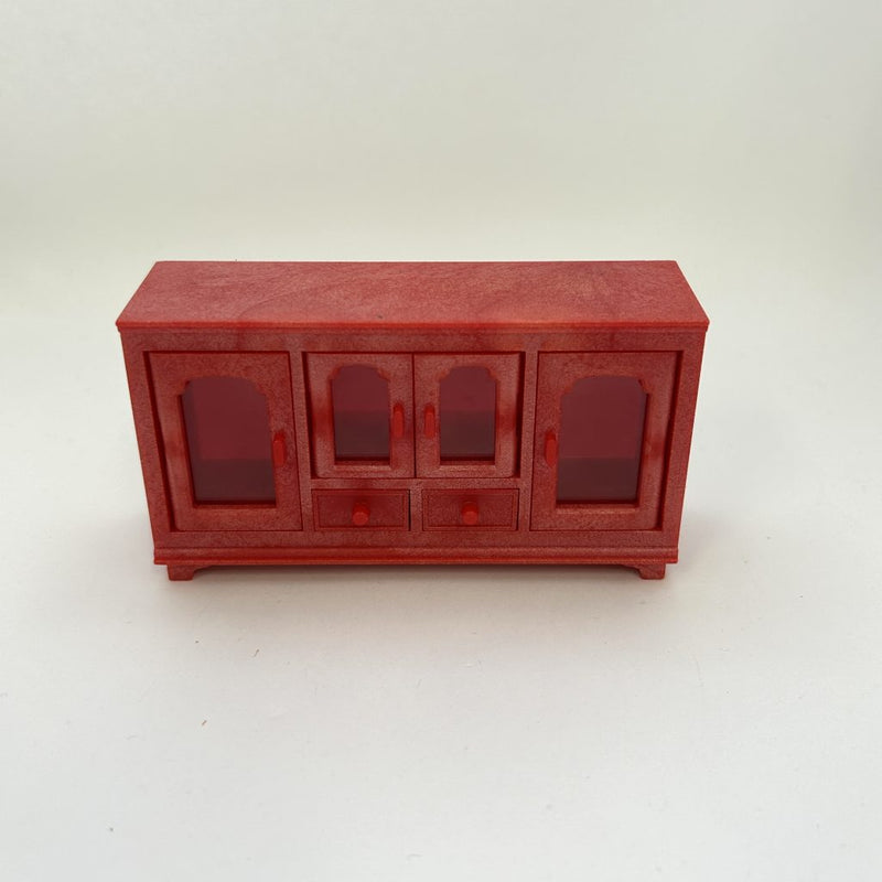 [Used] RED SIDE BOARD Epoch Japan Sylvanian Families