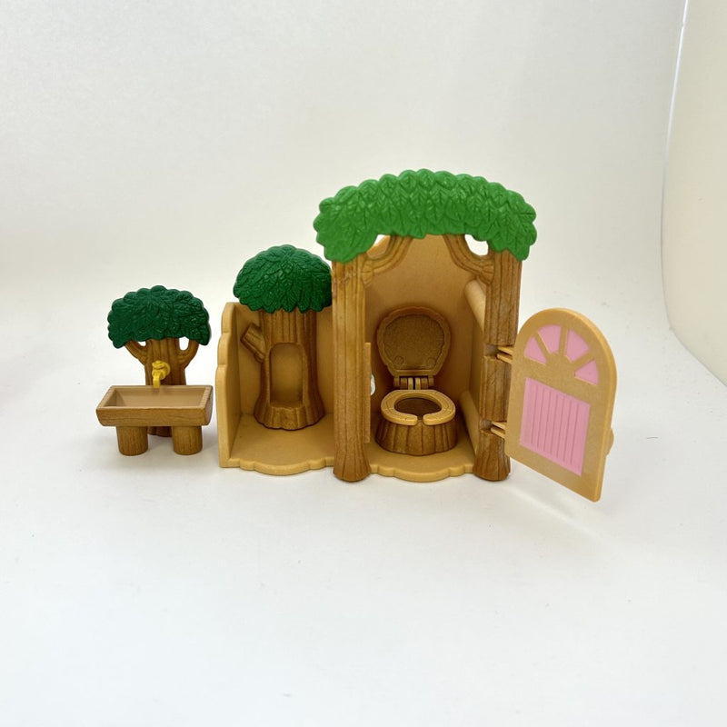 [Used] REFLESHING TOILET SET S-04 Japan Sylvanian Families