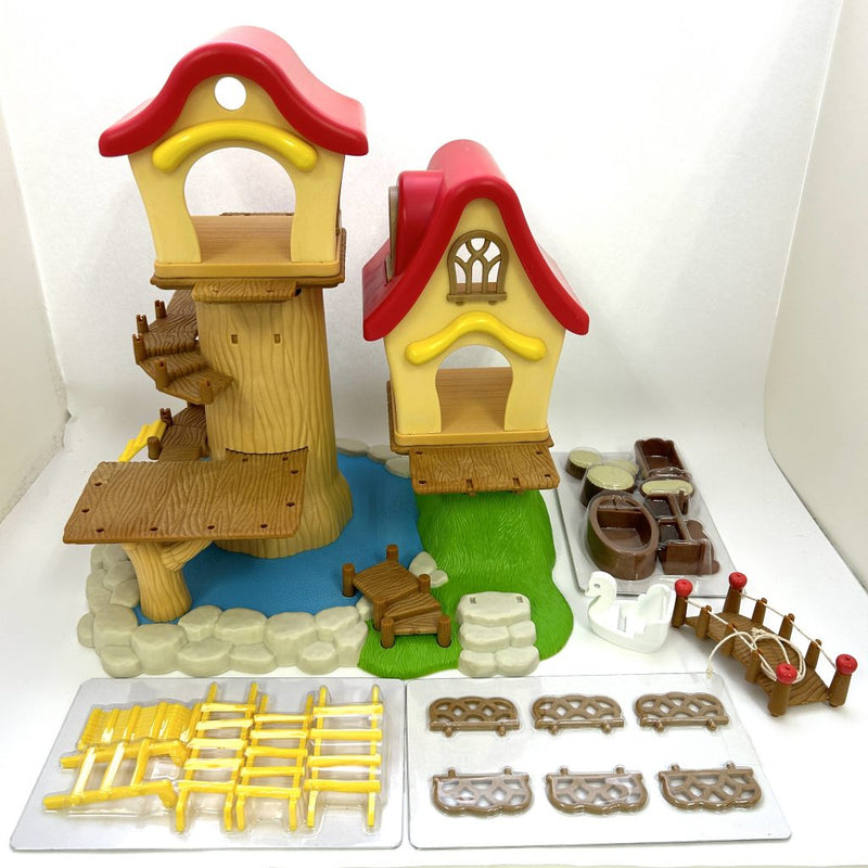 [Used] BABY FAIRGROUND HOUSE 4935 Flair Sylvanian Families