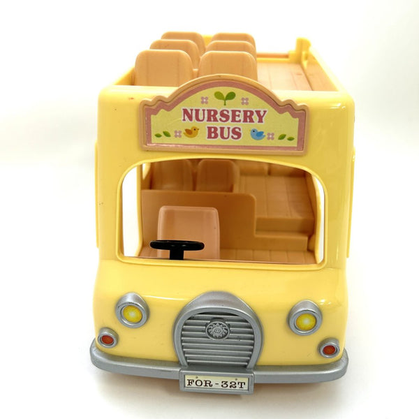 [Used] KINDERGARTEN DOUBLE-DECKER SCHOOL BUS S-51 Sylvanian Families