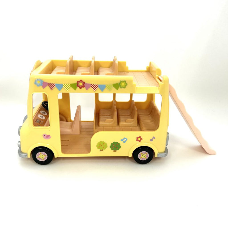 [Used] KINDERGARTEN DOUBLE-DECKER SCHOOL BUS S-51 Sylvanian Families