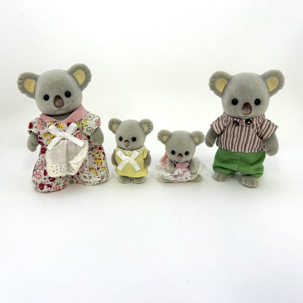 [Used] KOALA FAMILY FATHER MOTHER BABY TWINS Epoch Sylvanian Families