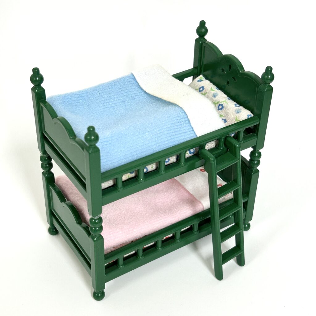 [d’occasion] Lit superposé vintage vert Sylvanian Families Calico Critters