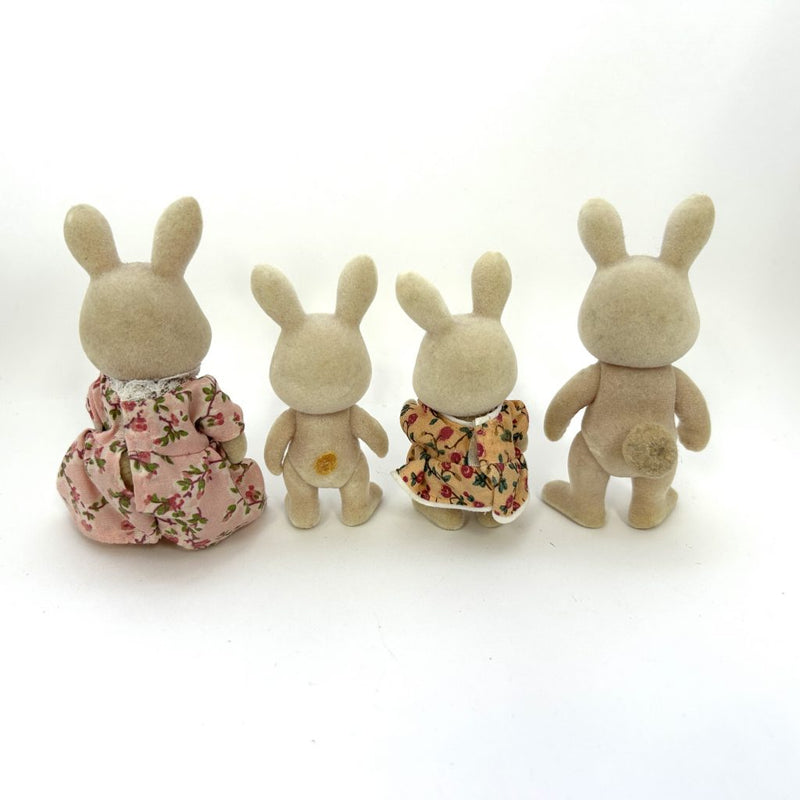 [Used] MILK RABBIT FAMILY Epoch Sylvanian Families