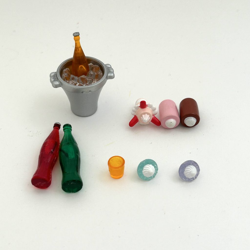 [Used] BOTTLED JUICE SET Epoch Sylvanian Families Calico Critters