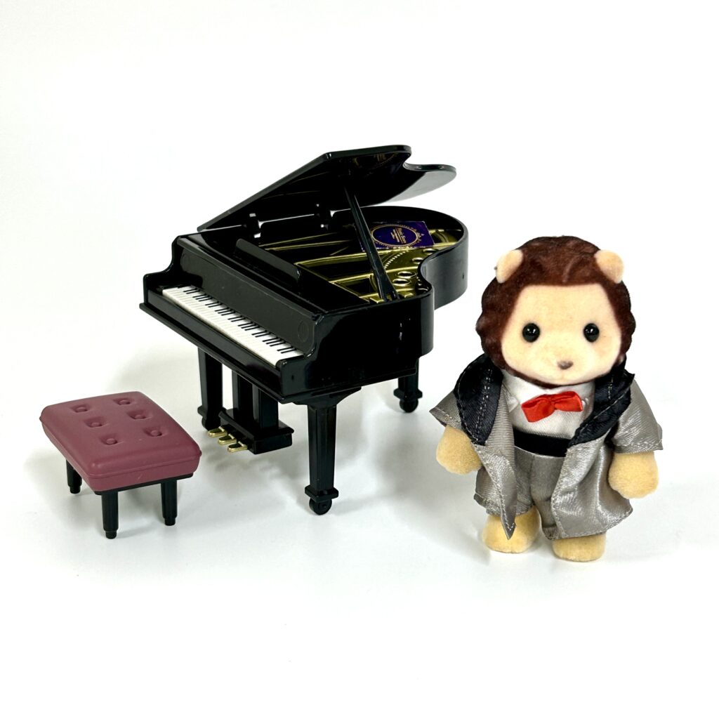 [used] Town Series Piano Concert Set TS-05 Sylvanian Families Calico Critters