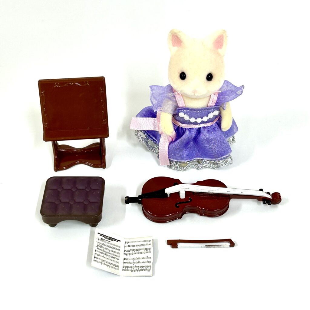 [used] Town Series Cello Concert Set TS-04 Sylvanian Families Calico Critters