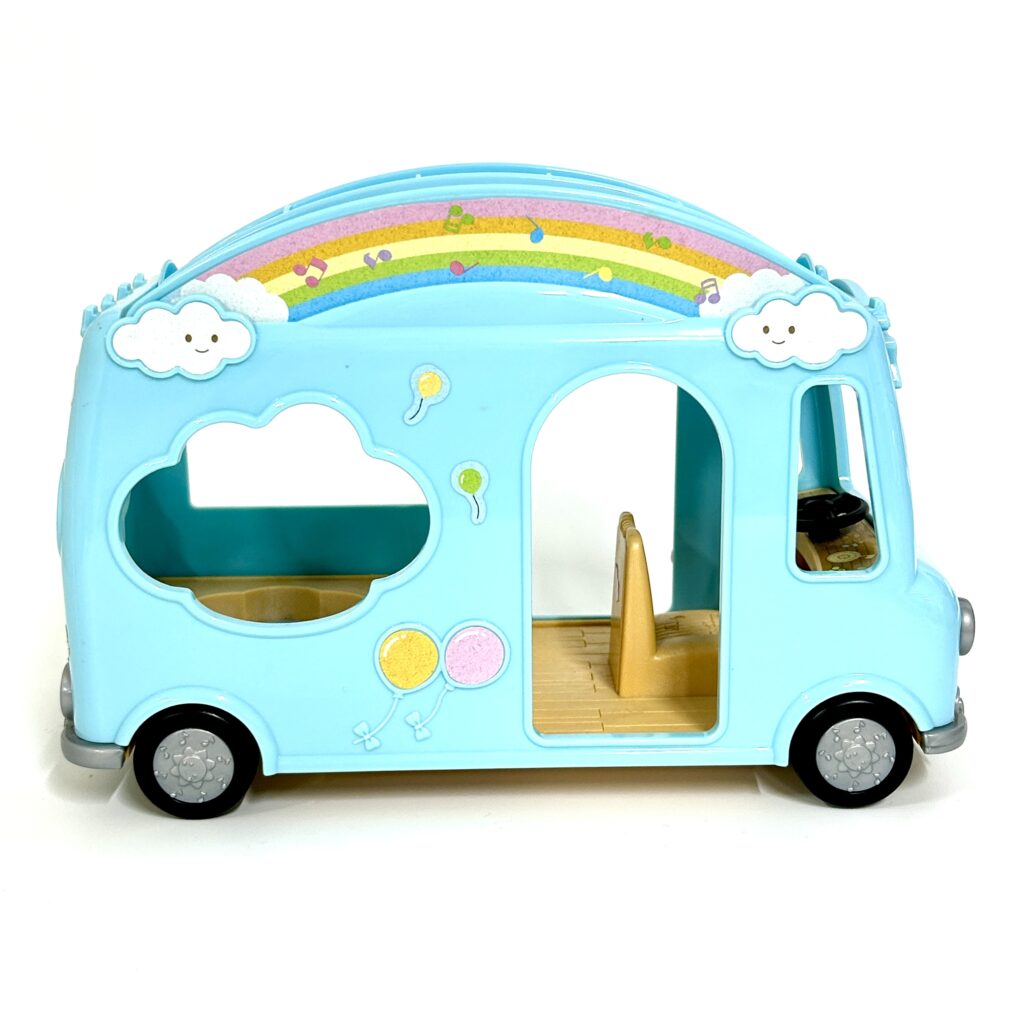 [used] Rainbow Nursery School Bus S-62 Sylvanian Families Calico Critters