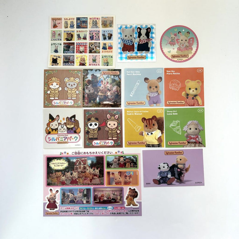 STICKER SET B Epoch Japan Sylvanian Families