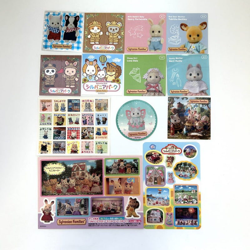 STICKER SET A Epoch Japan Sylvanian Families