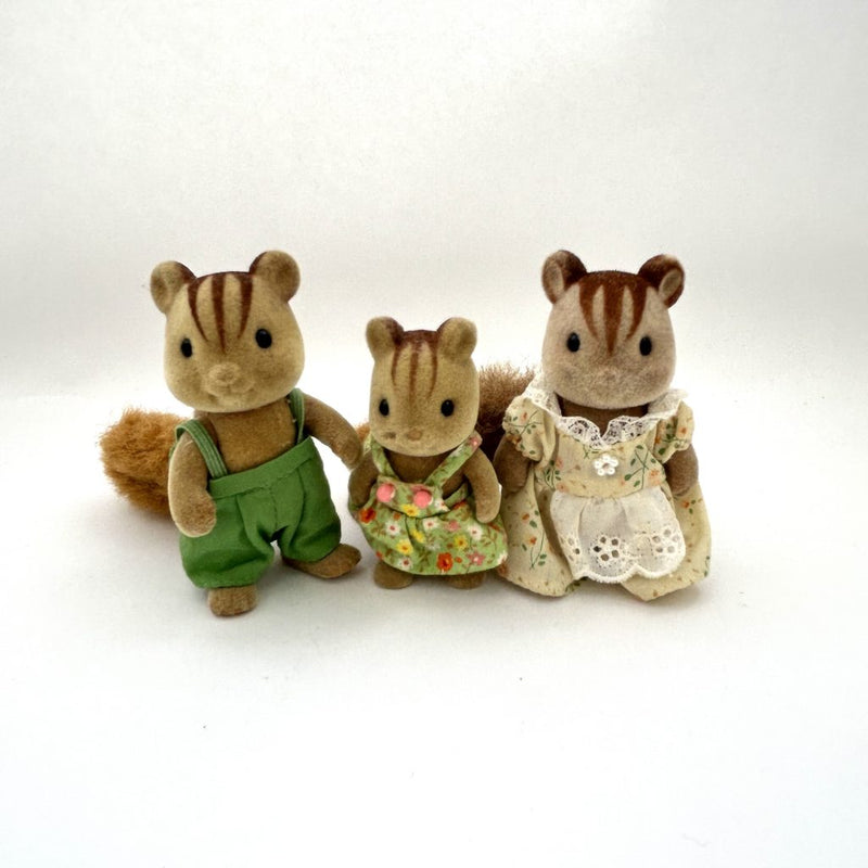 [Used] SQUIRREL FAMILY Epoch Sylvanian Families