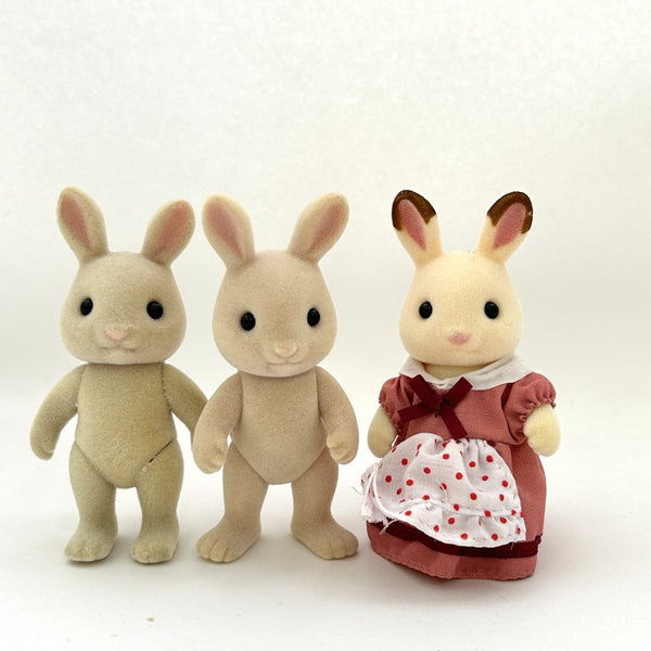 [Used] CHOCOLATE RABBIT MOTHER MILK RABBIT PARENTS Epoch Sylvanian Families